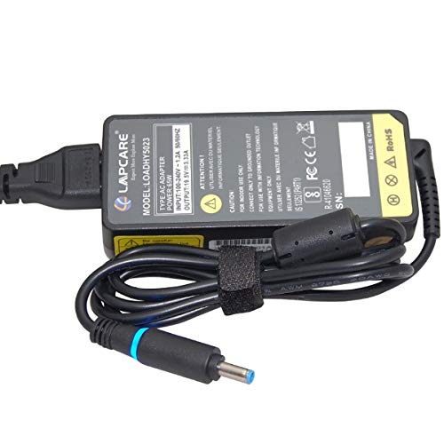 Lapcare Power Adapter for Dell, HP, Lenovo, Acer,Sony (HP 65W 4.5MM (4.5 * 3 mm pin))