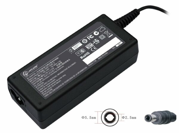 LAPCARE ADAPTER FOR HCL ME ICON LAPTOP 38 / 39 / 41 / 44 / 45 / 54 / 55 / 74 / 1014 / 1015 / 1065 SERIES
