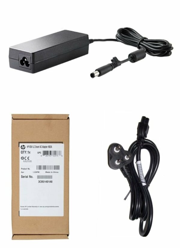 FUGEN Laptop Adapter Charger 65w 19.5V 3.33A for HP Compaq nc6120 nc6140 nc6220 nc6230 nc6320 nc6400 nc8430 nw8440 and Power Cord