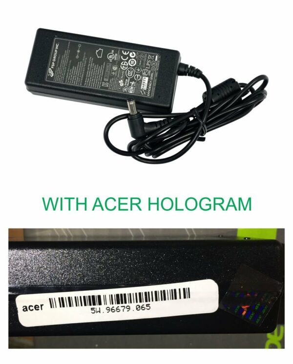 Fugen Power Cable & Acer Genuine Laptop Battery Adapter Charger 65w 19v 3.42a Acer Travelmate 4735z 4735zg 4738 4739 4739z 4740g