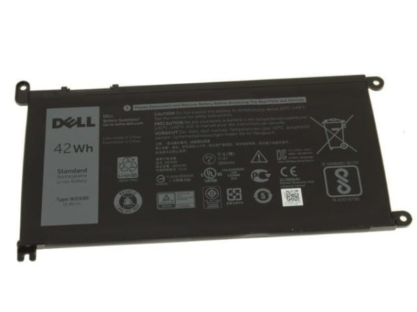 Dell Inspiron 15 5567 Original Laptop Battery (11.4V, 42Wh 3-Cell) WDX0R