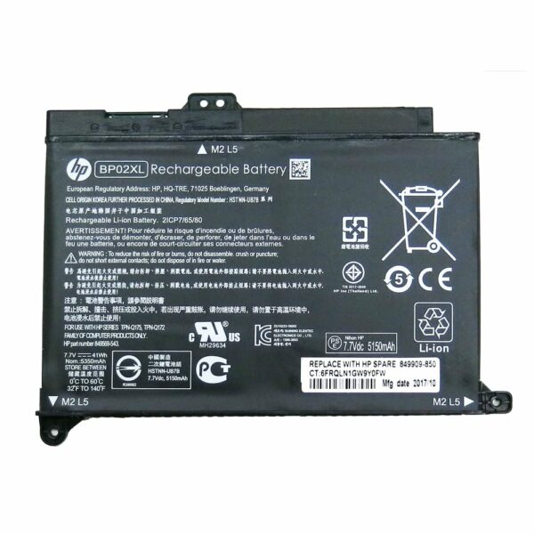 HP BP02XL battery for HP