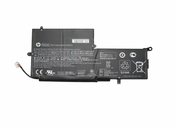 11.4V 56wh PK03XL Original Laptop Battery compatible with HP Spectre Pro X360 Spectre 13 PK03XL HSTNN-DB6S 6789116-005