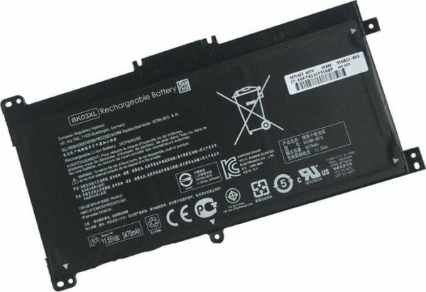 11.55V 41.7Wh Original BK03XL Laptop Battery for HP HSTNN-UB7G TPN-W125 916366-541 916811-855 BK03041XL-PR Laptop Tablet