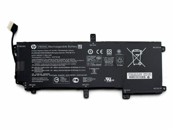 HP 15-AS 15- AS109TU 15-AS014WM 15-AS Series Notebook 11.55V 52Wh 4350mAh 6-Cells VS03XL  Laptop Battery
