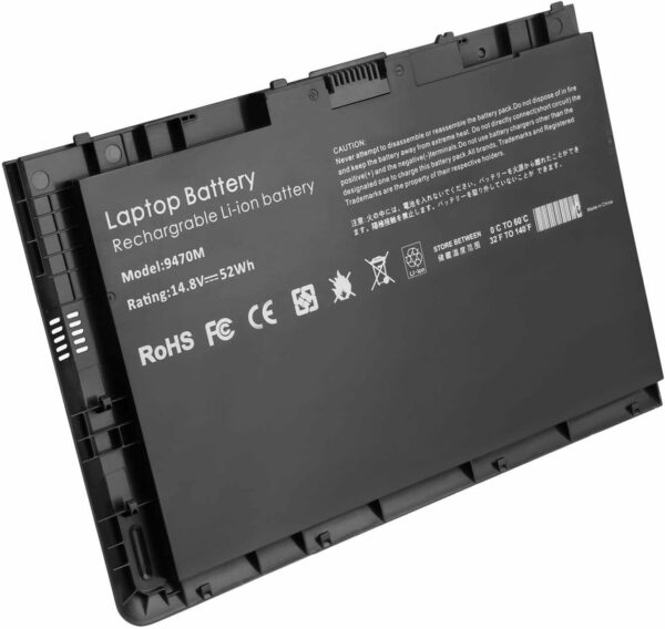 Hp Elitebook 9470 9470m 687945-001 687517-241 687517-171 BT04 52Wh 14.8V 9470M Replacement Laptop Battery