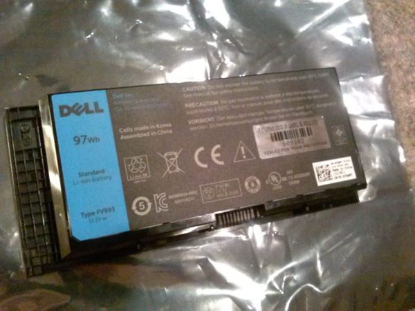 Genuine Dell Battery Precision Mobile M4600 M50 M6600 Workstation FV993 97Whr 9cell